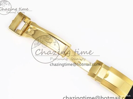 EDITION DAYTONA STRAP 116518 DIAL 1:1 YG BLACK RUBBER APSF ON SH4130 BEST OYSTERFLEX 0426